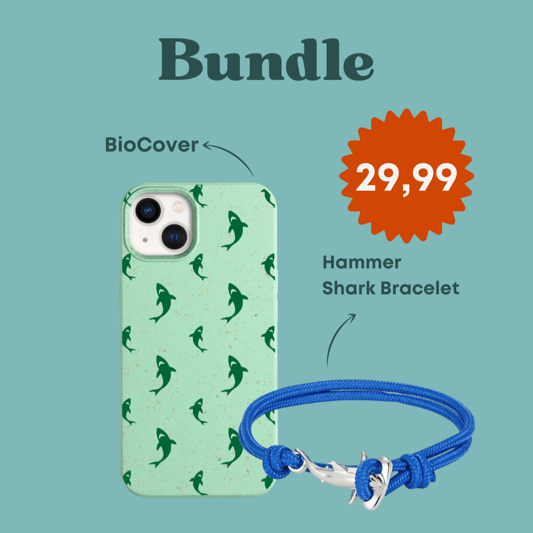 Shark Bundle: Cover & Braccialetto